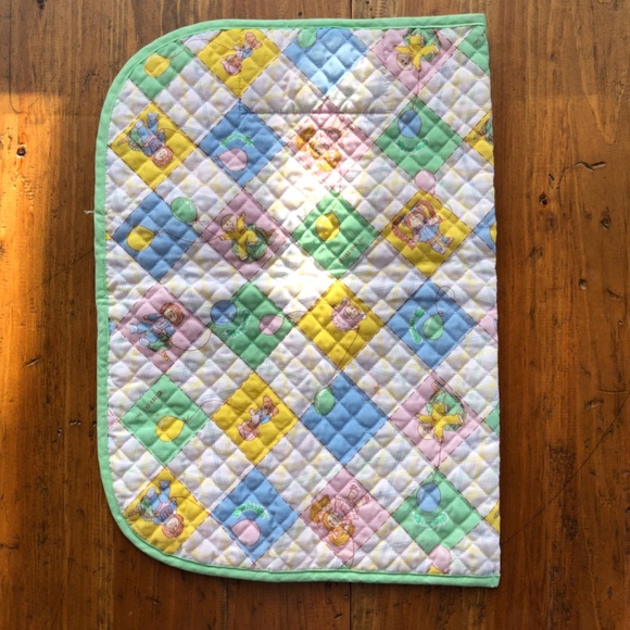 Vintage Cabbage Patch sleeping Bag 1980s doll size bedding blanket - Picture 2 of 12